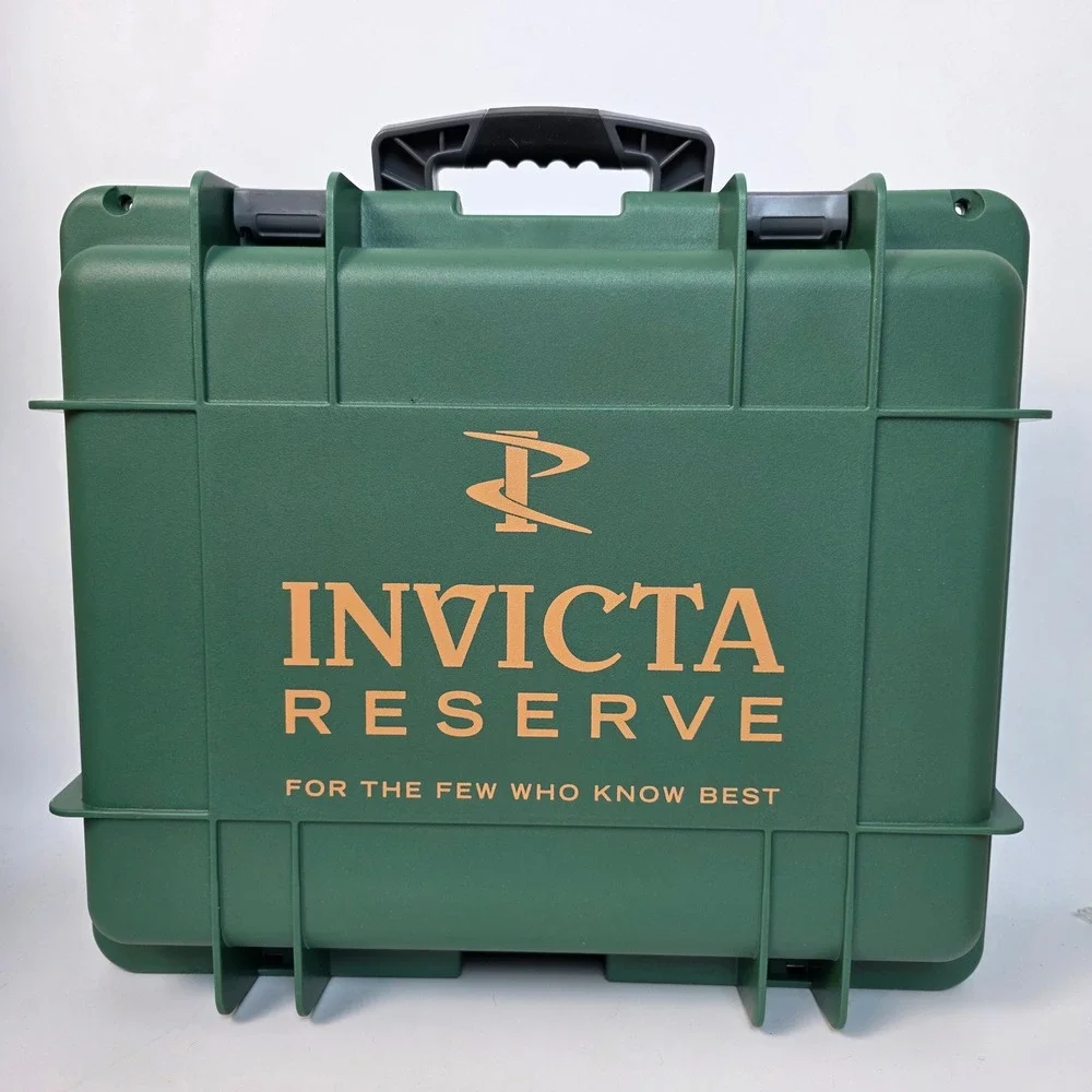 NEW‎ Invicta 15-Slot Dive Impact Watch Case. Green ( DC15GRN)